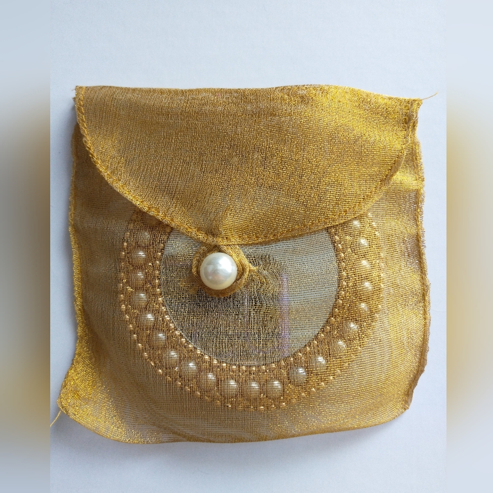 Golden Pocket Mirror